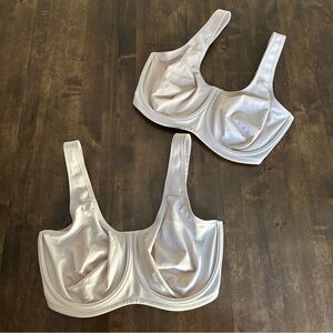 Syrokan Bra 34G Bundle (2) Comfy Smoothing Adjustable Everyday Support 💕